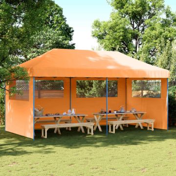Tenda Party 292 x 580 x 315 cm Arancione Tessuto Oxford