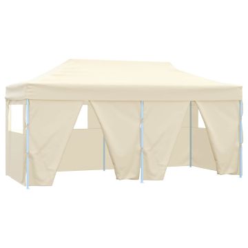 Tenda Party 291 x 580 x 315 cm Crema Tessuto Oxford