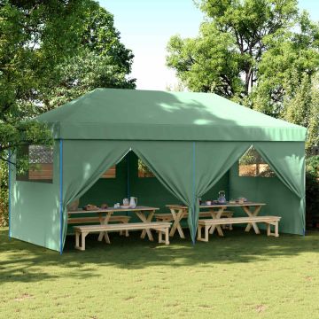 Tenda Party 292 x 580 x 315 cm Verde Tessuto Oxford