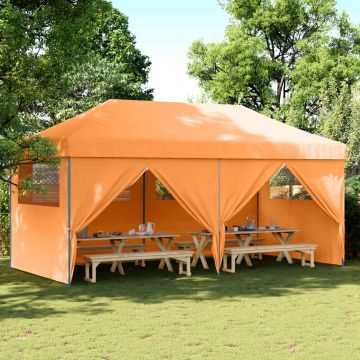 Tenda Party 292 x 580 x 315 cm Arancione Tessuto Oxford