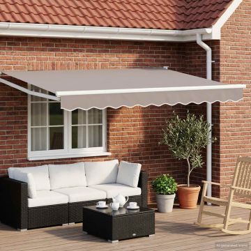 Struttura della tenda elettrica retrattile Bianco 2,5 x 2 m