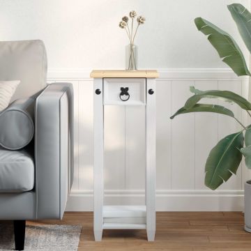 Supporto per piante Bianco 30 x 30 x 73 cm
