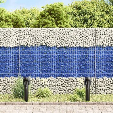 Sassi da Giardino Blu 12 cm Vetro