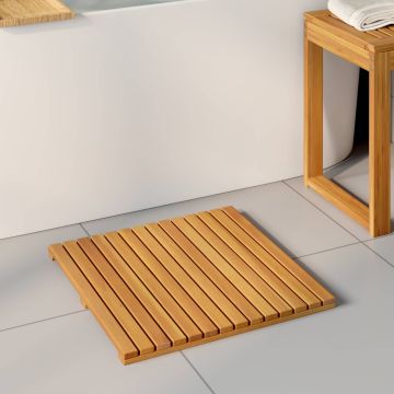 Tappeto da bagno 2 pz Naturale 50 x 50 cm