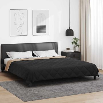 Piumone Estivo 220 x 260 cm Estate 200 gsm Nero e Talpa