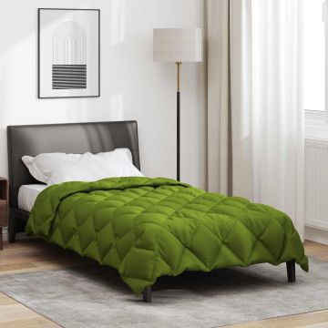 Piumone Invernale 140 x 200 cm 450 gsm Verde