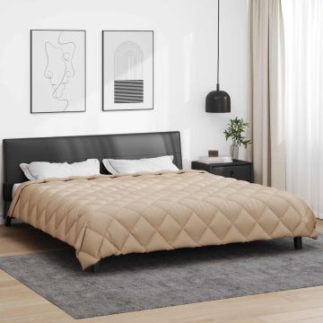 Piumone Invernale 200 x 220 cm 450 gsm Tortora