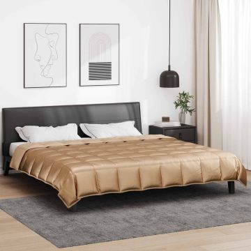 Piumone Estivo Oro 200 x 240 cm Satin e Micropile