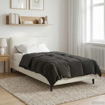 Piumino Letto Estivo 135 x 200 cm Estate 200 gsm Antracite