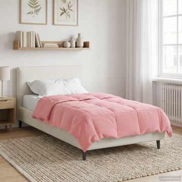 Piumino Letto Estivo 135 x 200 cm Estate Rosa Traspirante