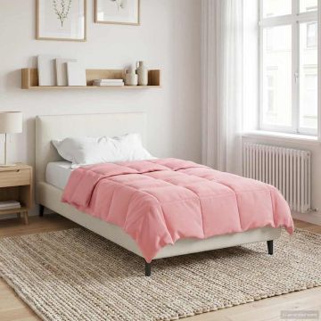 Piumino Letto Estivo 140 x 220 cm Estate Rosa Traspirante