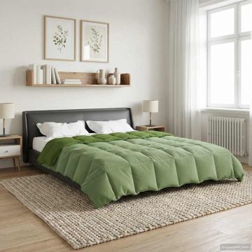 Piumino Letto Estivo 240 x 260 cm Estate Verde Traspirante