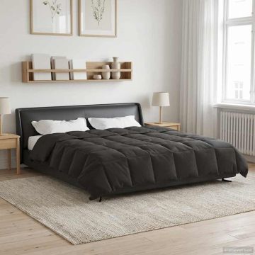 Piumone Completo Annuale 200 x 220 cm 4 stagioni Antracite