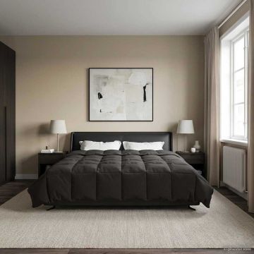 Piumone Completo Annuale 260 x 220 cm 4 stagioni Antracite
