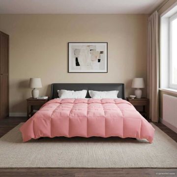Piumone Completo Annuale 220 x 240 cm 4 stagioni Rosa