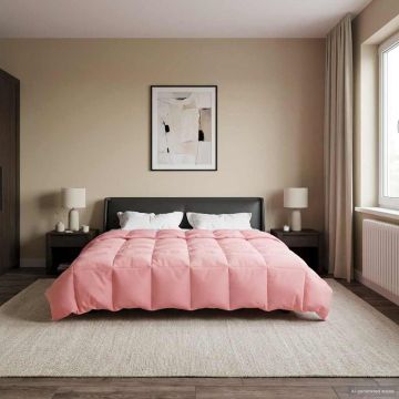 Piumone Completo Annuale 240 x 260 cm 4 stagioni Rosa