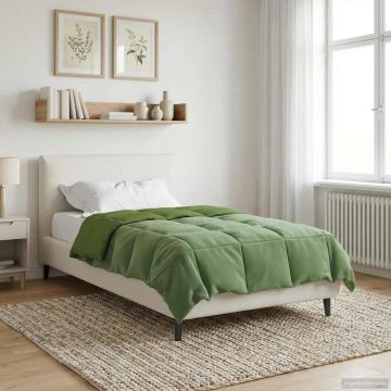 Piumone Completo Annuale 155 x 200 cm 4 stagioni Verde
