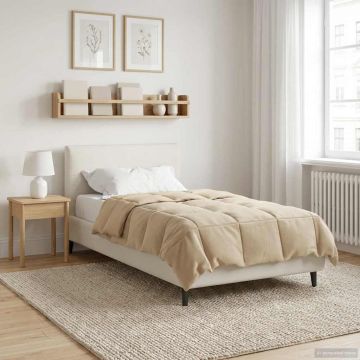 Piumone Completo Annuale 135 x 200 cm 4 stagioni Crema