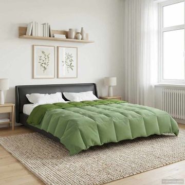 Piumone Invernale 200 x 200 cm Inverno Verde Traspirante