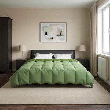 Piumone Invernale 200 x 220 cm Inverno Verde Traspirante