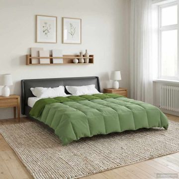 Piumone Invernale 220 x 240 cm Inverno Verde Traspirante