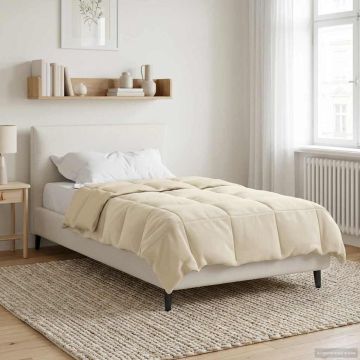 Piumone Invernale 140 x 200 cm Inverno Crema Traspirante
