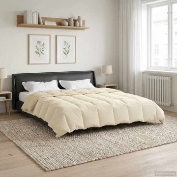 Piumone Invernale 200 x 240 cm Inverno Crema Traspirante