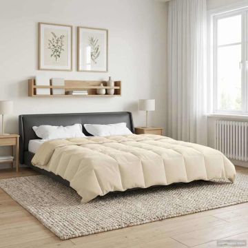 Piumone Invernale 200 x 220 cm Inverno Crema Traspirante