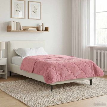 Piumino Letto Estivo 155 x 200 cm Estate Rosa Traspirante