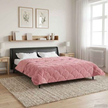 Piumino Letto Estivo 200 x 220 cm Estate Rosa Traspirante
