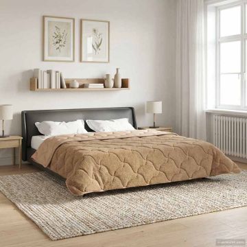 Piumino Letto Estivo 200 x 240 cm Estate Tortora Traspirante