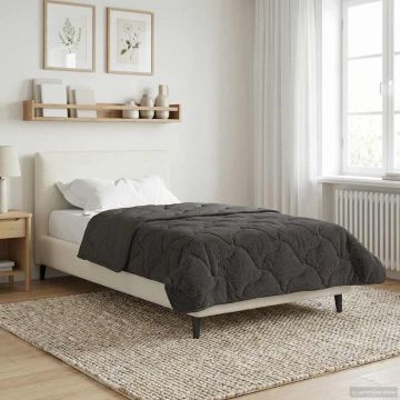 Piumone Completo Annuale Trapuntato Antracite 155 x 220 cm