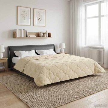 Piumone Completo Annuale Trapuntato Crema 200 x 200 cm