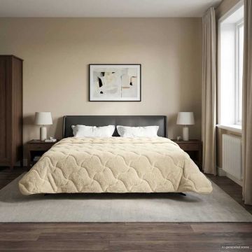 Piumone Completo Annuale Trapuntato Crema 200 x 220 cm