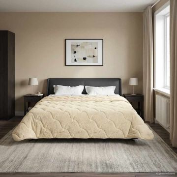 Piumone Invernale 200 x 200 cm Inverno Crema Traspirante