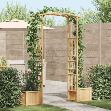 Arco da Giardino Naturale 177 x 40 x 205 cm Bambù