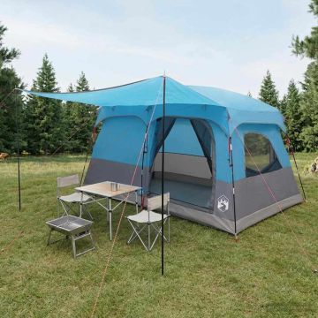 Tenda Familiare 6 persona Blu Poliestere
