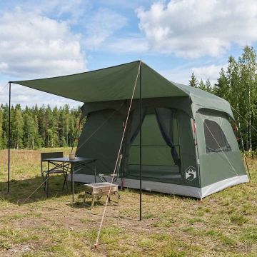 Tenda Familiare 8 persona Verde militare Poliestere
