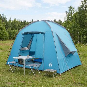 Tenda Capanna con tetto Blu 210 x 210 x 138 cm Poliestere