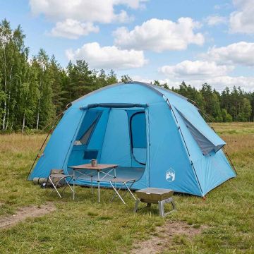 Tenda Capanna 6 persona Blu Poliestere