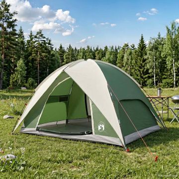 Tenda da campeggio con telo antipioggia impermeabile 4 persona