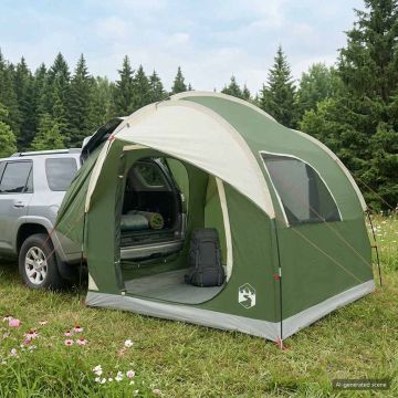 Tenda da auto Verde 239 x 210 x 210 cm Poliestere e Acciaio