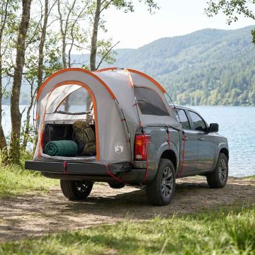 Tenda da auto 200 x 170 x 170 cm Grigio e arancione