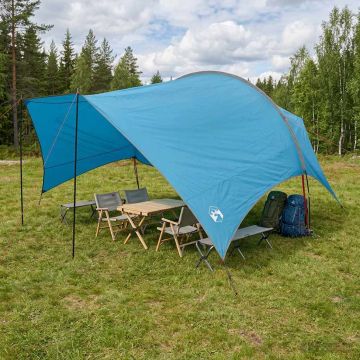 Telo da campeggio resistente all'acqua Blu 550 x 400 x 230 cm