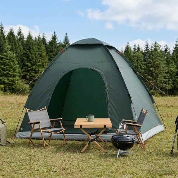 Tenda da campeggio 2 persona Verde militare