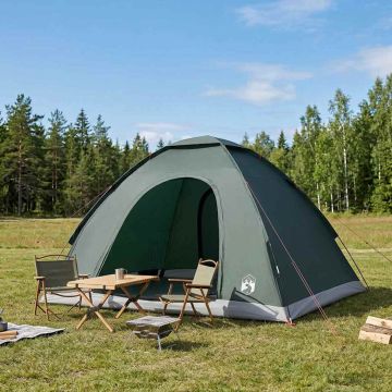 Tenda da campeggio 4 persona Verde militare