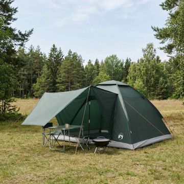 Tenda da campeggio 4 persona Verde militare