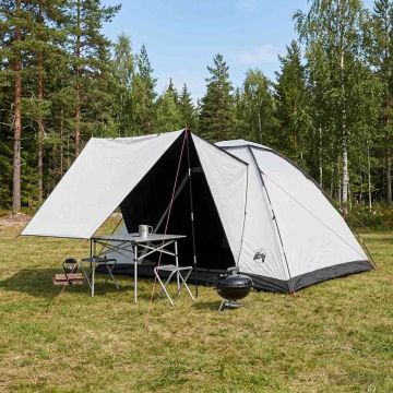 Tenda da campeggio 6 persona Bianco Blackout