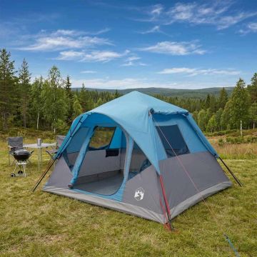 Tenda Istantanea Blu 305 x 275 x 190 cm Poliestere e Acciaio