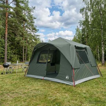 Tenda Istantanea con tetto Verde militare 365 x 380 x 200 cm
